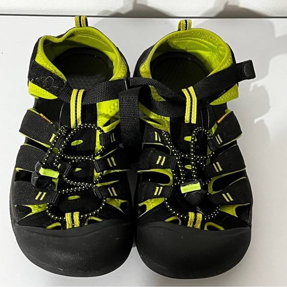 Keen Shoes - Keen Newport Black Green Waterproof Hiking Sport Sandals
